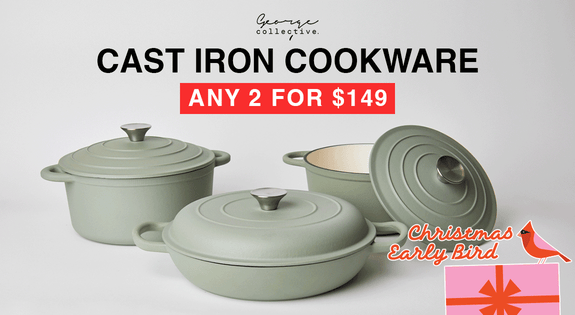 Shop the Cast Iron Cookware - 2 for $149 sale