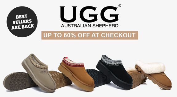 Shop the UGG Australian Shepherd - Best Sellers Are Back - Up to 60% Off RRP sale