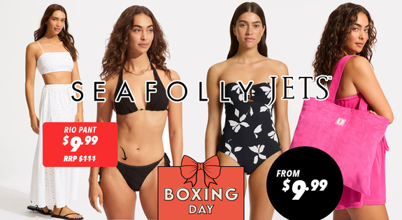 Shop the The Big Summer Swim Sale - Seafolly & Jets - From $9.99 sale