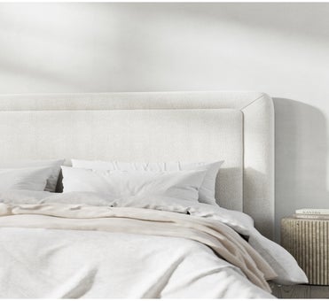 George Collective - Curve Indent Headboard - Super King - Boucle