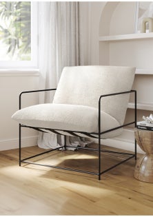 George Collective - Olivia Boucle Sling Chair - Natural