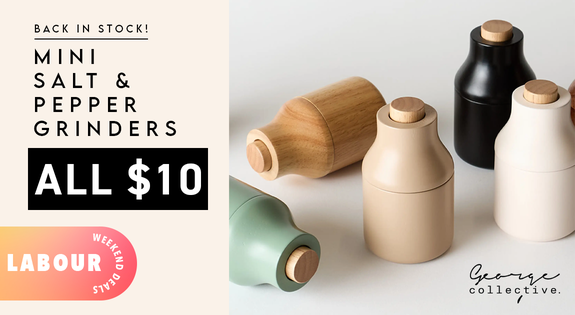 Shop the ALL $10 - Mini Salt & Pepper Grinders (Mix & Match Colours!) sale