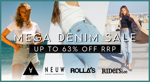 Shop the Mega Denim Sale - Up to 63% Off RRP! sale