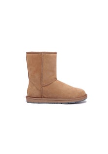 Ugg Australian Shepherd - Womens Short Classic Suede - Chestnut