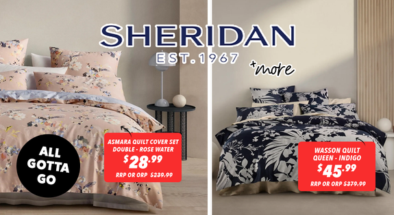 Shop the Sheridan & More - All Got to Go! sale
