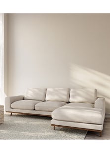 George Collective - Oslo 3 Seater Sofa with Chaise - Natural