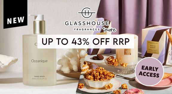 Shop the New Glasshouse & More Up to 43% off RRP! sale