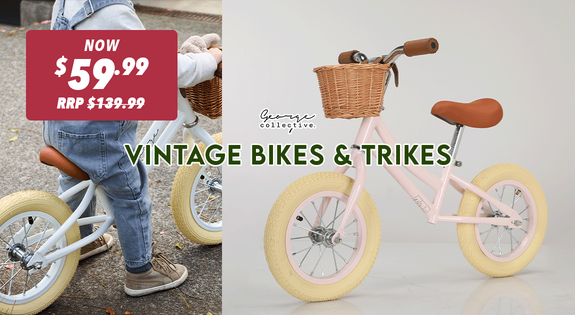 Shop the Vintage Balance Bikes - NOW $59.99! sale