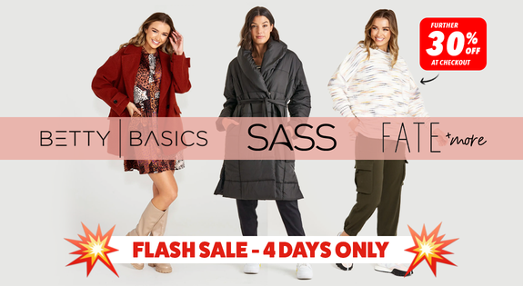 Shop the Betty Basics, Sass & Fate Flash Sale! sale