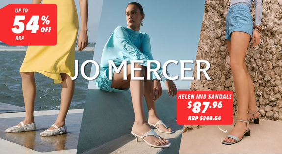 Shop the Jo Mercer Designer Footwear - Up to 54% Off RRP sale