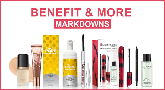Shop the Benefit & More markdowns sale