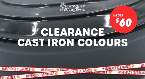 Shop the $60 & Under Cast Iron Clearance Colours! sale