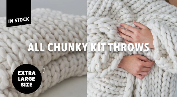 Shop the Chunky Knit Throws sale