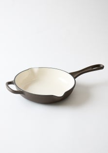 George Collective - Cast Iron Pan 23cm - Matte Cocoa