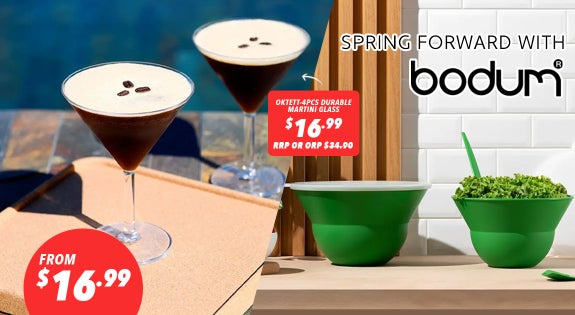 Shop the Spring Forward with Bodum - From $16.99! sale