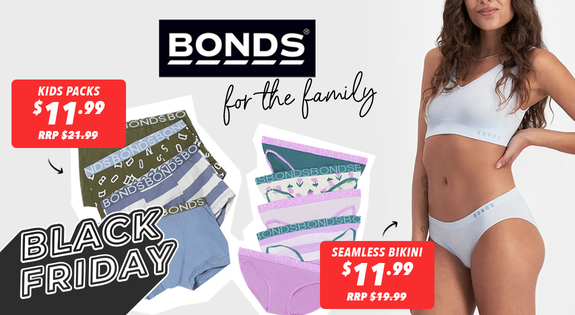 Shop the Bonus Deal: Bonds Underwear - Crazy Prices sale