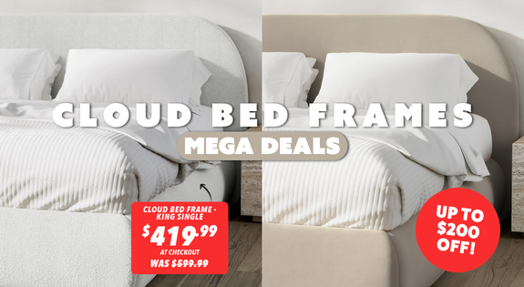 Shop the Cloud Bed Frames Mega Deals - Up to $200 off!! sale