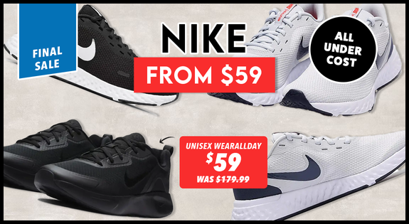 Shop the Nike From $59 - All Under Cost - Final Sale sale