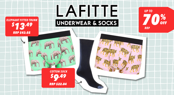 Shop the Lafitte Underwear & Socks - Up to 70% off RRP sale