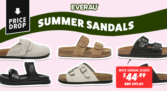 Shop the Ever AU Summer Sandals Price Drop sale