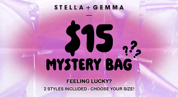 Shop the Stella + Gemma Mystery Bags - $15 sale