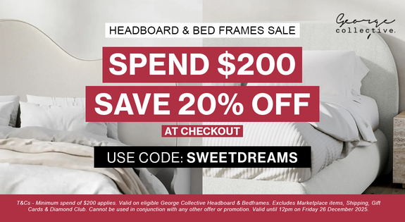 Shop the SPEND $200, SAVE 20% on Headboards & Bed Frames -  USE Code: SWEETDREAMS sale