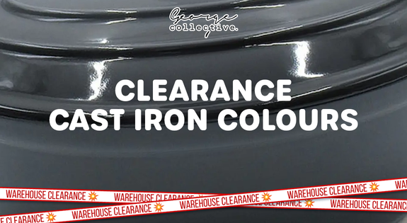 Shop the Clearance Cast Iron Colours! sale