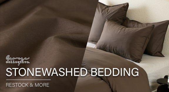 Shop the Stonewashed Cotton Bedding restock & More sale