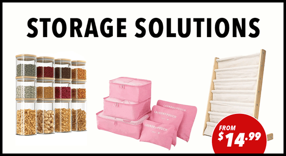 Shop the Storage Solutions - From $14.99! sale