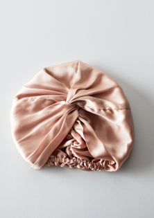 Slumber - 100% Silk Hair Bonnet - Dusty Blush