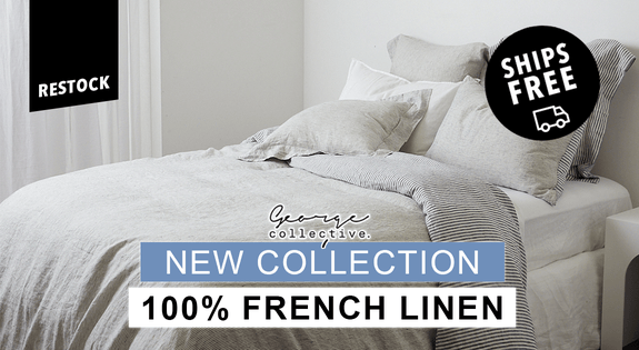 Shop the George Collective 100% French Linen - New Collection! sale