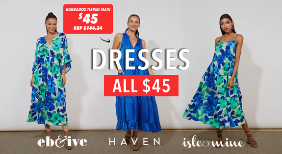 Shop the Dresses ALL $45! sale