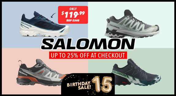 Shop the Salomon EVEN MORE DISCOUNTS -  Up to 25% Off at Checkout sale