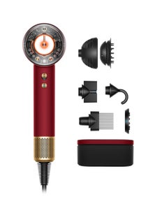 Dyson Supersonic Nural Red Velvet and Gold Hair Dryer