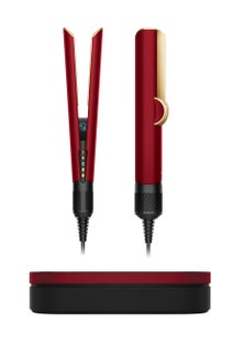 Dyson Airstrait Red Velvet and Gold Hair Straightener