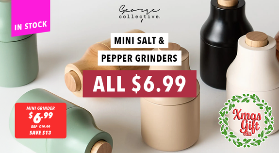 Shop the ALL $6.99 Mini salt and Pepper Grinders sale