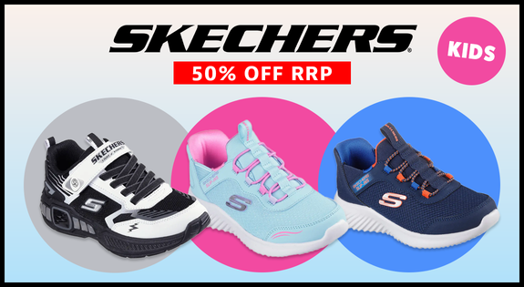Shop the Skechers Kids 50% off RRP sale