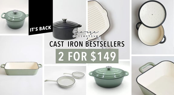 Shop the They're Back! Cast Iron Bestsellers - 2 for $149 sale