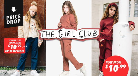 Shop the Girl Club - Price Drop - Now from $10.99 sale