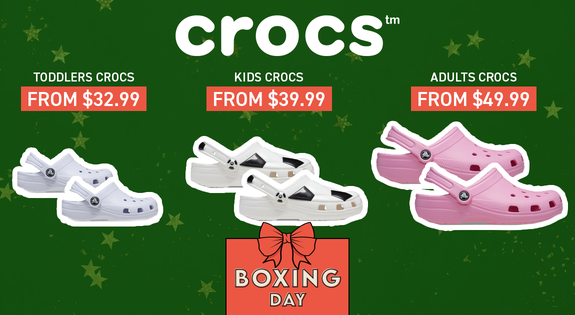 Shop the Croc'xing Day sale