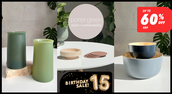 Shop the Porter Green - Unbreakable silicone drinkware - Up to 60% off RRP sale