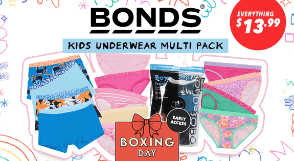 Shop the Kids Bonds Underwear Everything $13.99! sale