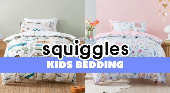 Shop the Squiggles Kids Bedding sale