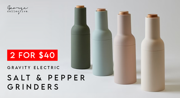 Shop the Gravity Electric Salt & Pepper Grinders 2 FOR $40 sale