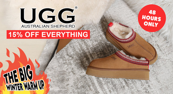Shop the UGG Aus Shepherd - 15% Off EVERYTHING - 48 hours Only sale
