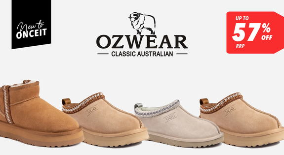 Shop the New to Onceit - OZWEAR UGGS - Up to 57% OFF RRP sale