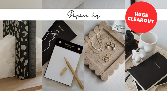 Shop the Papier HQ Huge Clearout sale