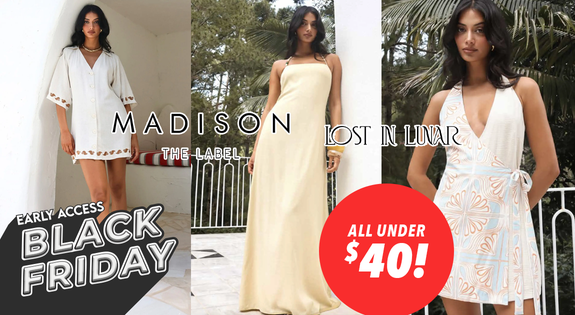 Shop the Madison The Label & Lost In Lunar - All Under $40.00! sale