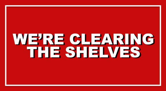 Shop the We're Clearing The Shelves! sale