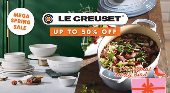 Shop the Le Creuset Mega Spring Sale - Up to 50% off! sale